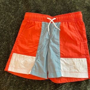 Old Navy Red Swim Trunks